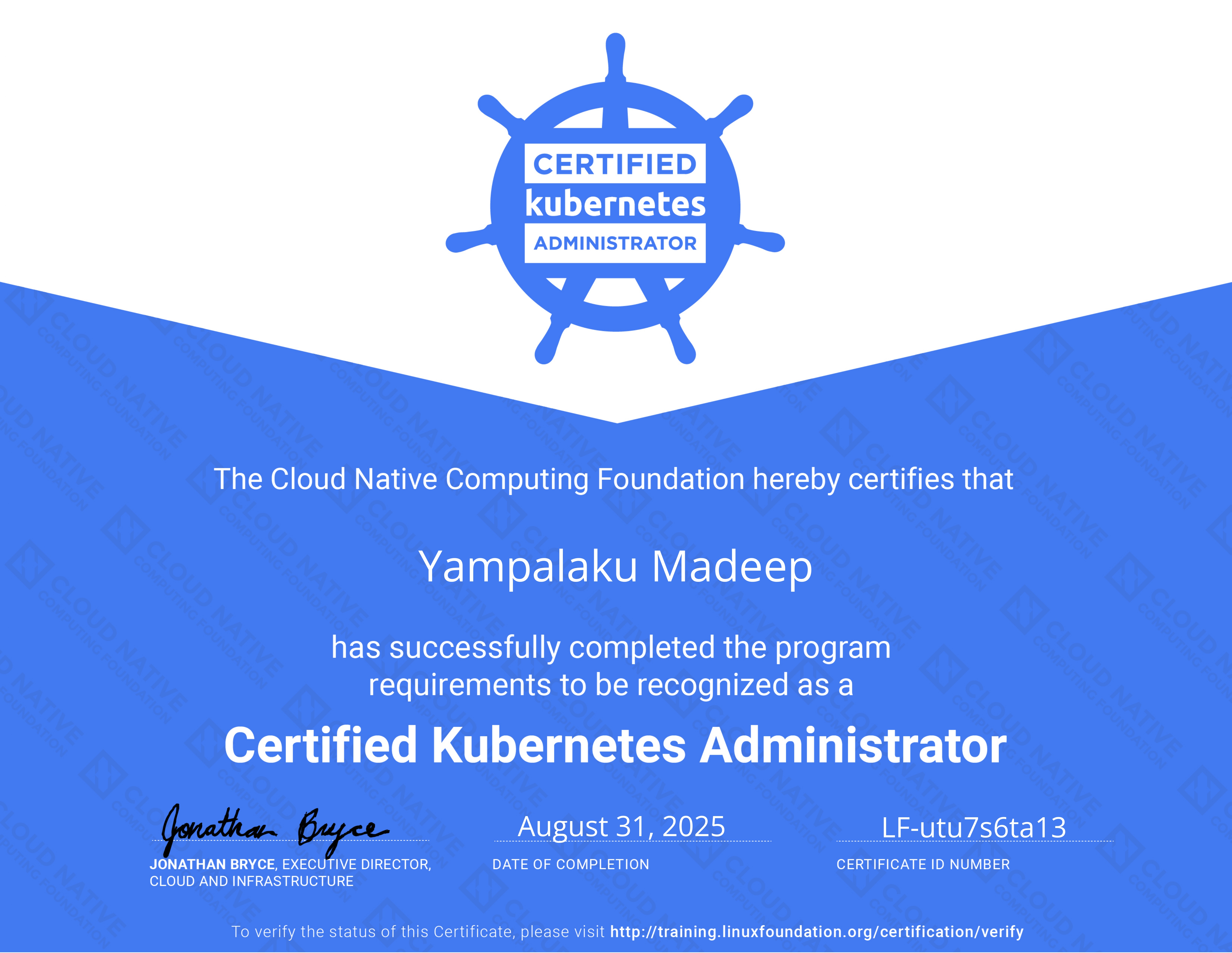 CKA Badge